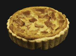 Quiche jamón